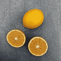 Meyer-citron Halv mandarin