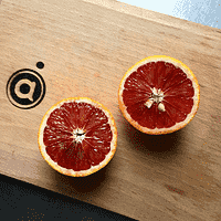 Moro-blodappelsin - med et rubinrødt skær
