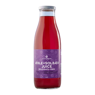 Æble-solbærjuice