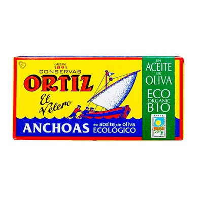 Ansjoser i olivenolie