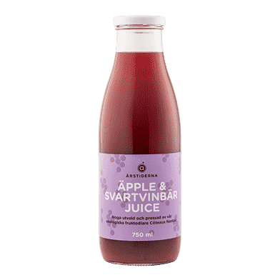 Äpple- & svartvinbärsjuice