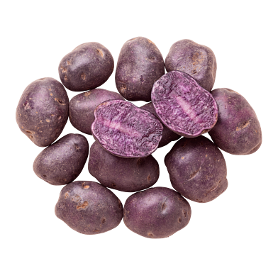 Blå Congo-potatis