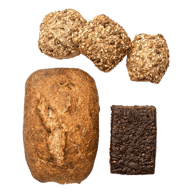 Brød til 3 personer