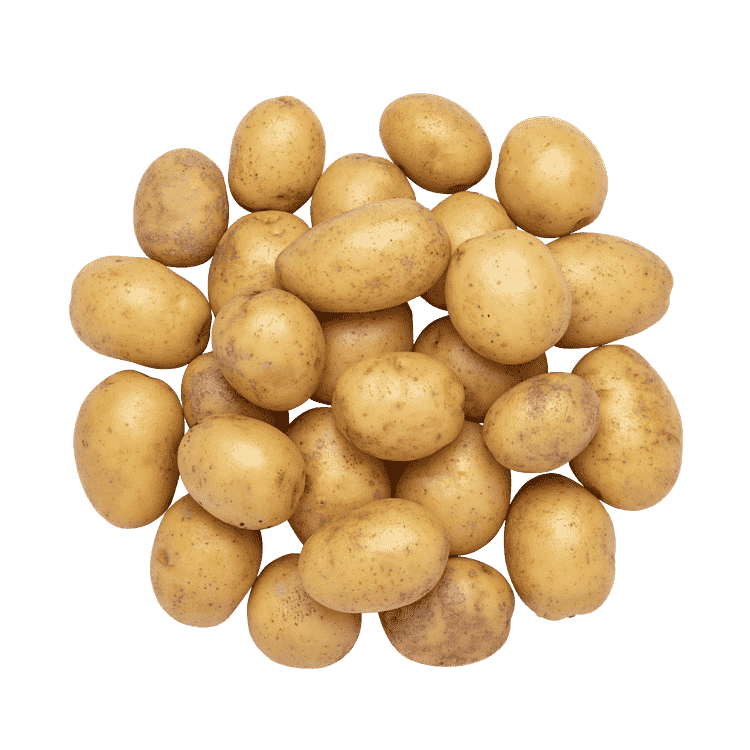Små, faste kartofler