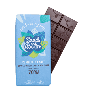 Mørk chokolade med havsalt