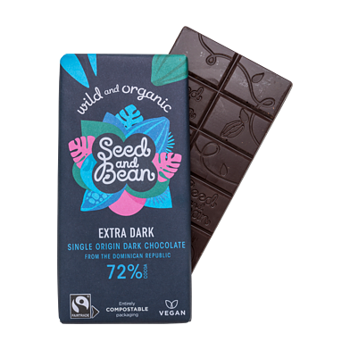 Mørk chokolade, 72 %