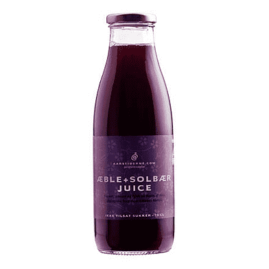 Æble-solbærjuice
