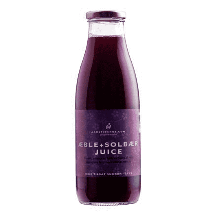 Æble-solbærjuice