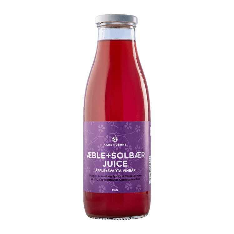 Æble-solbærjuice