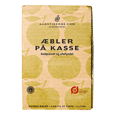 Danske æbler på kasse