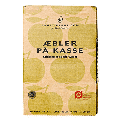 Danske æbler på kasse