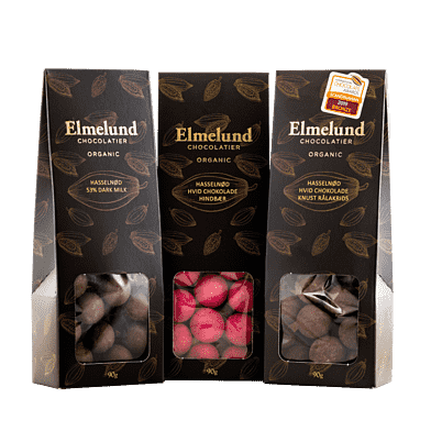 Dragerade hasselnötter från Elmelund