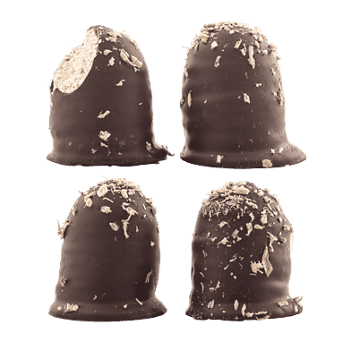Flødeboller – Rødgrød