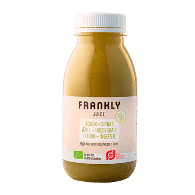 Frankly juice m. agurk og spinat