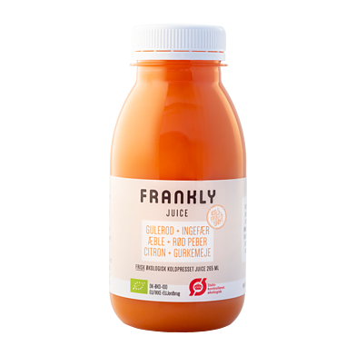 Frankly juice m. gulerod og gurkemeje