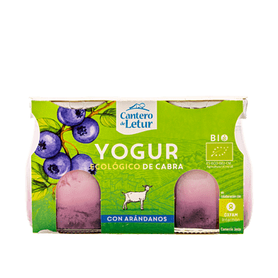Getyoghurt m/blåbär 4% 2x125g