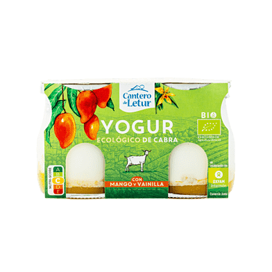 Getyoghurt m/mango 4%, 2x125g
