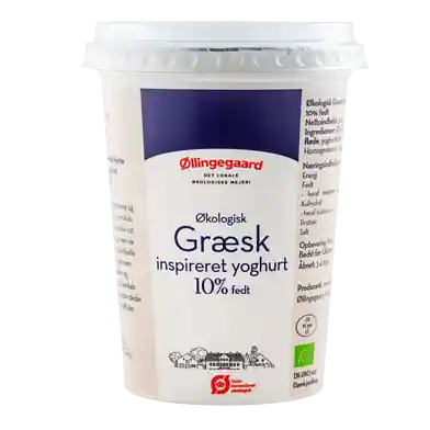 Græsk-inspireret yoghurt 10 %