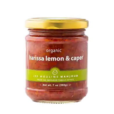 Harissa med citron og kapers