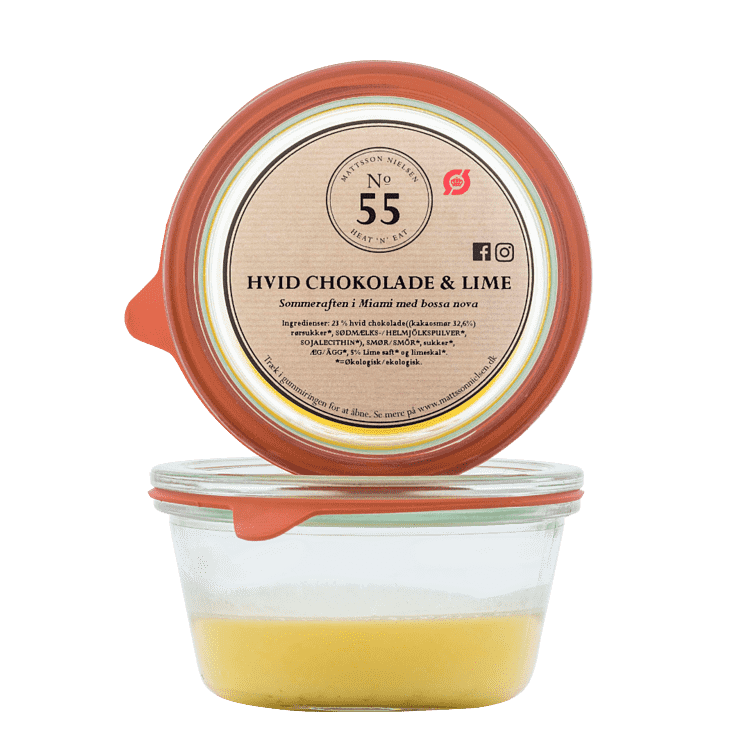 Hvid chokoladecreme med citron