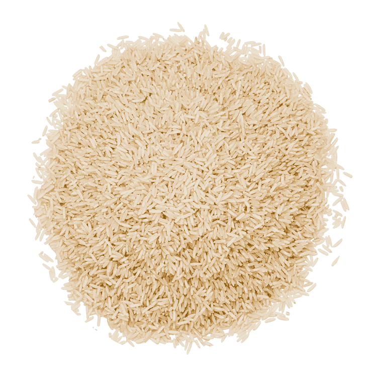Hvide basmatiris