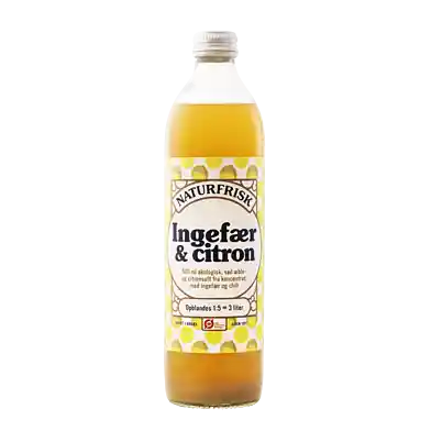 Ingefær- og citronsaft