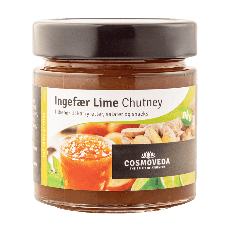 Ingefær-lime chutney