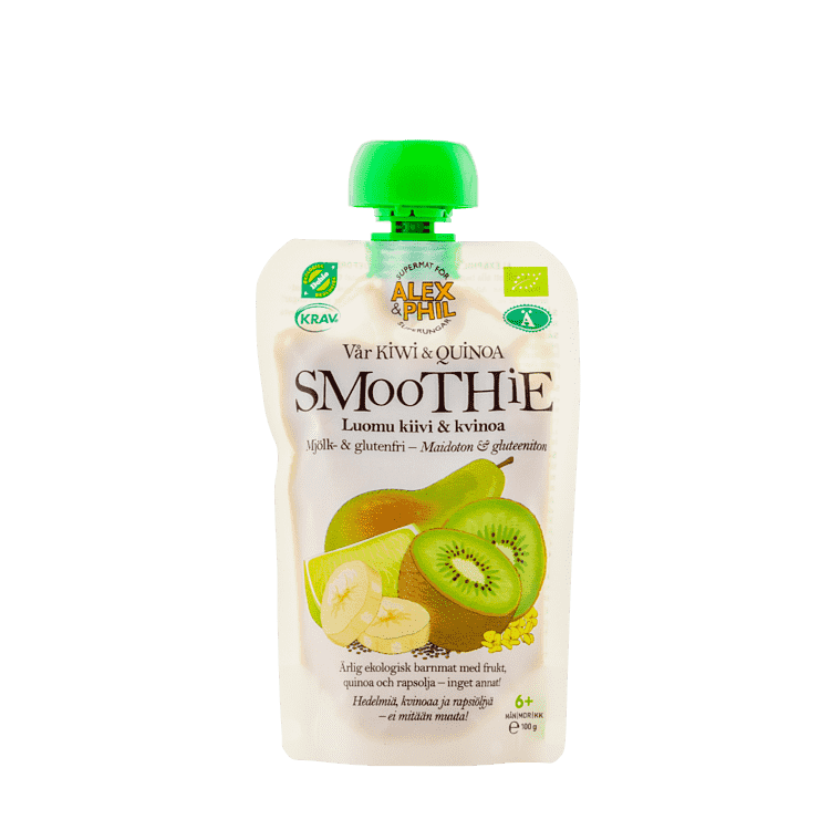 Smoothie med kiwi og quinoa