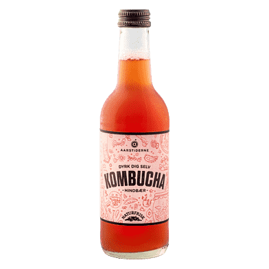 Kombucha – Hindbær