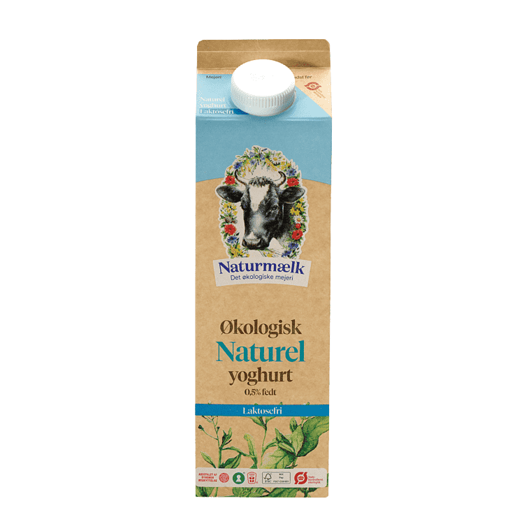 Laktosefri yoghurt naturel 0,5 %