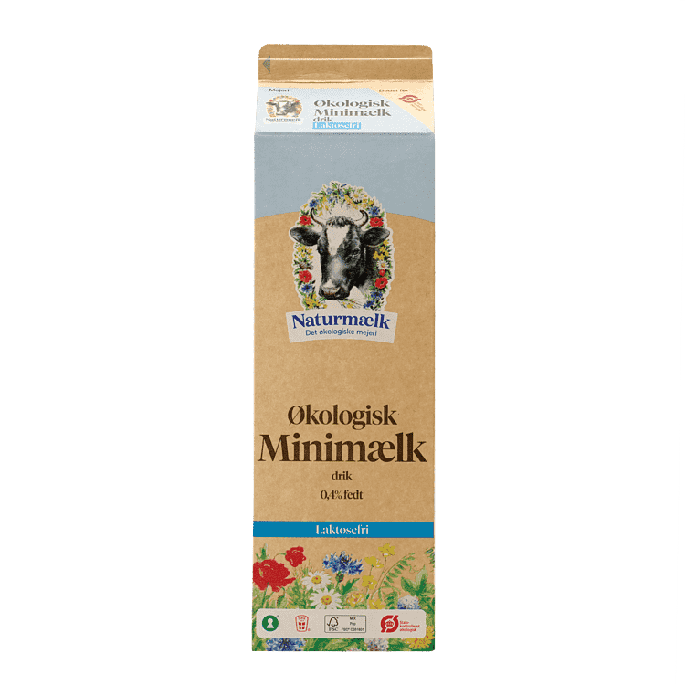 Ekologisk laktosfri lättmjölk Naturmælk | Köp online | Årstiderna