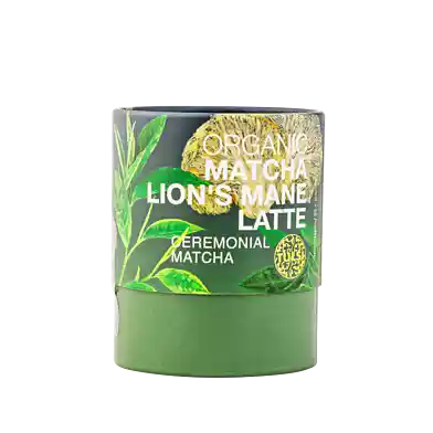 Lions mane matcha latte