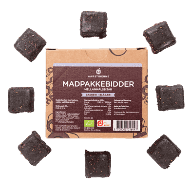 Madpakkebidder Cashew-Blåbær