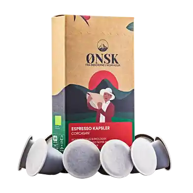 Ønsk Espressokapslar - Corcasan