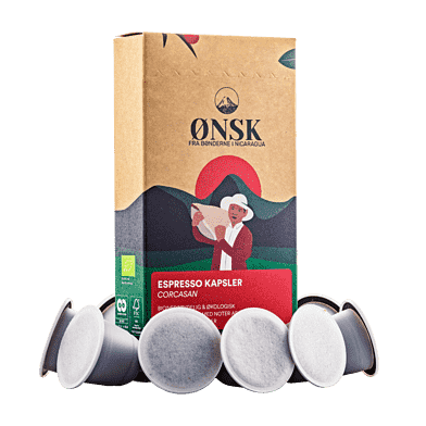Ønsk Espressokapslar - Corcasan