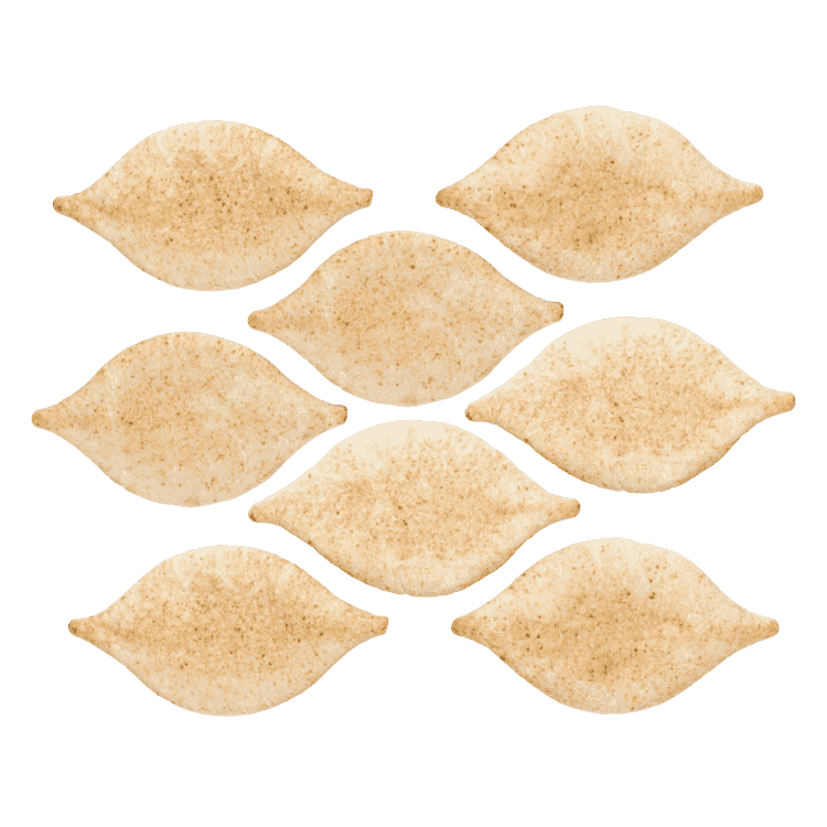 Pitabrød, hvede