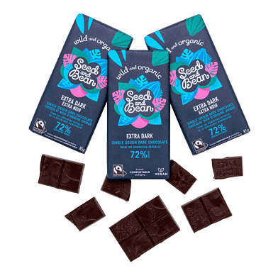Seed and Bean Chokolade Mørk