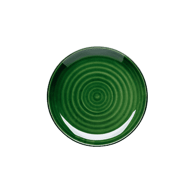 Colore tallerken, grøn