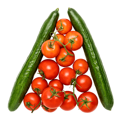 Tomater och gurkor