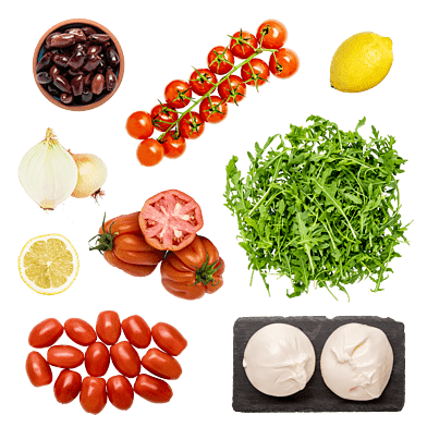 Tomatsalat med burrata