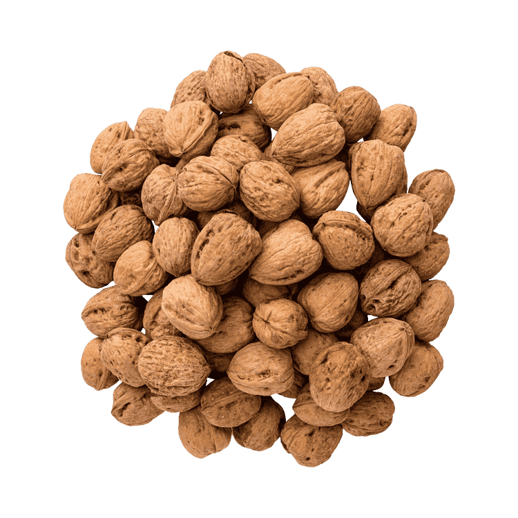 Valnötter med skal