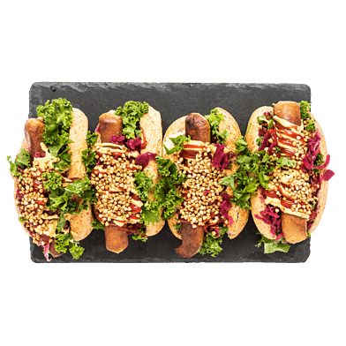 Veganska hotdogs