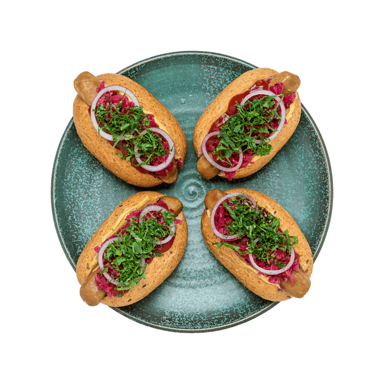 Veganska hotdogs