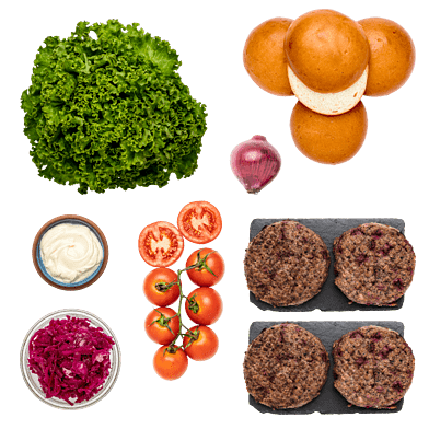 Vegetariska Hamburgare