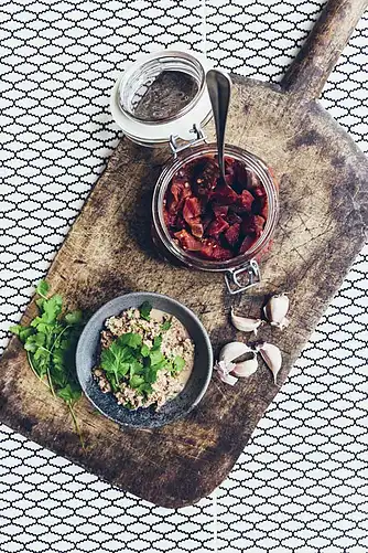 Baba ganoush med fermenteret aubergine