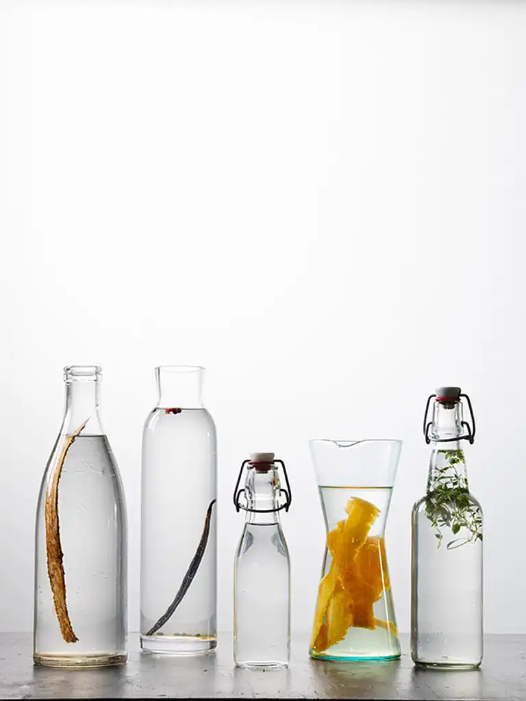 Birkesaft, peber og vanilje