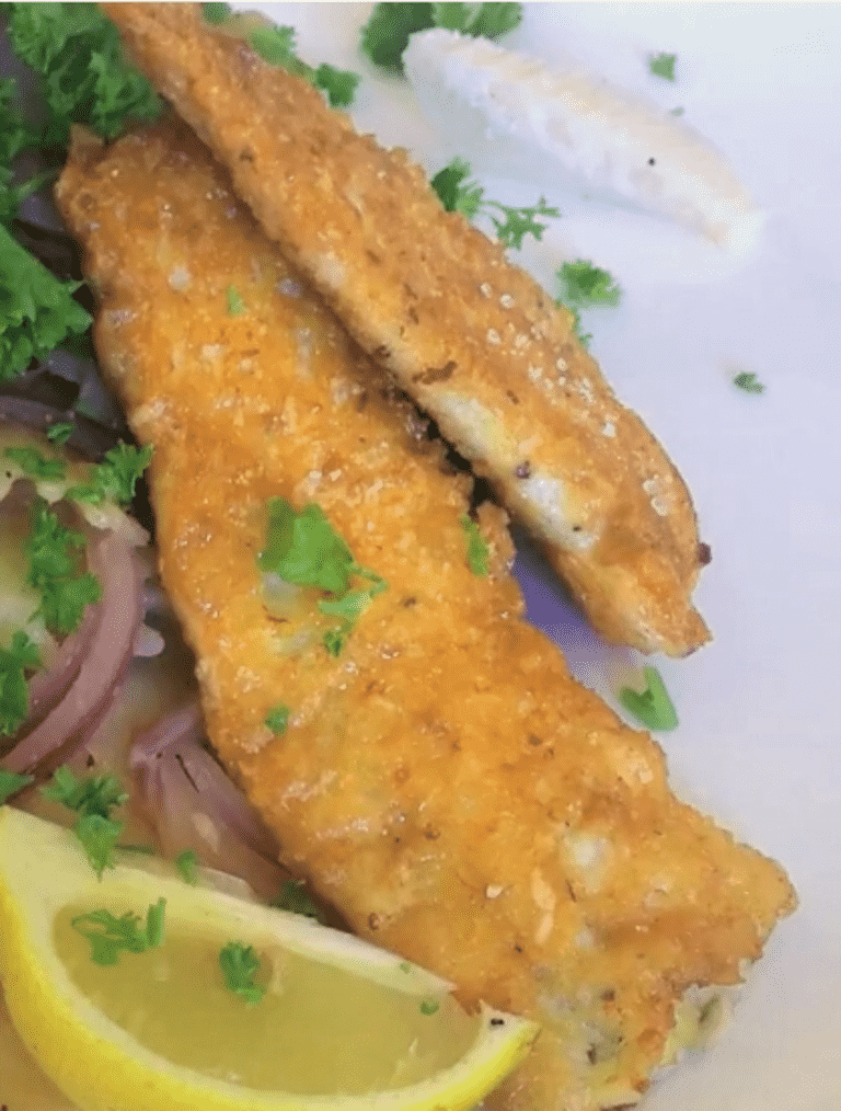 Fiskefilet med nye kartofler og dampet grønt