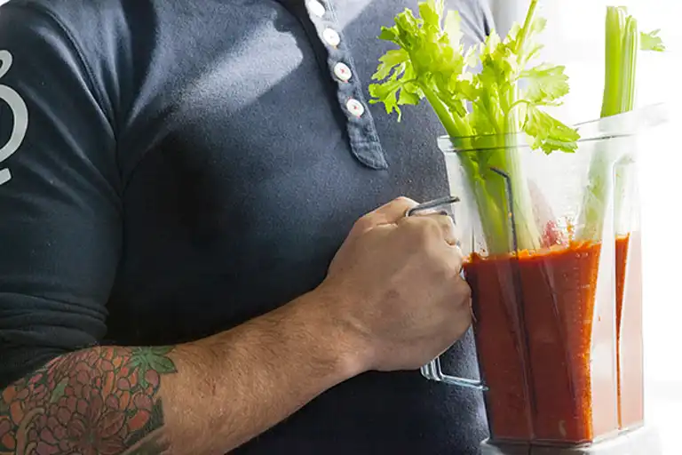 Greenie Bloody Mary
