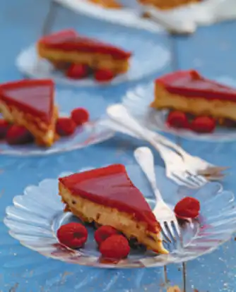 Hindbærcheesecake