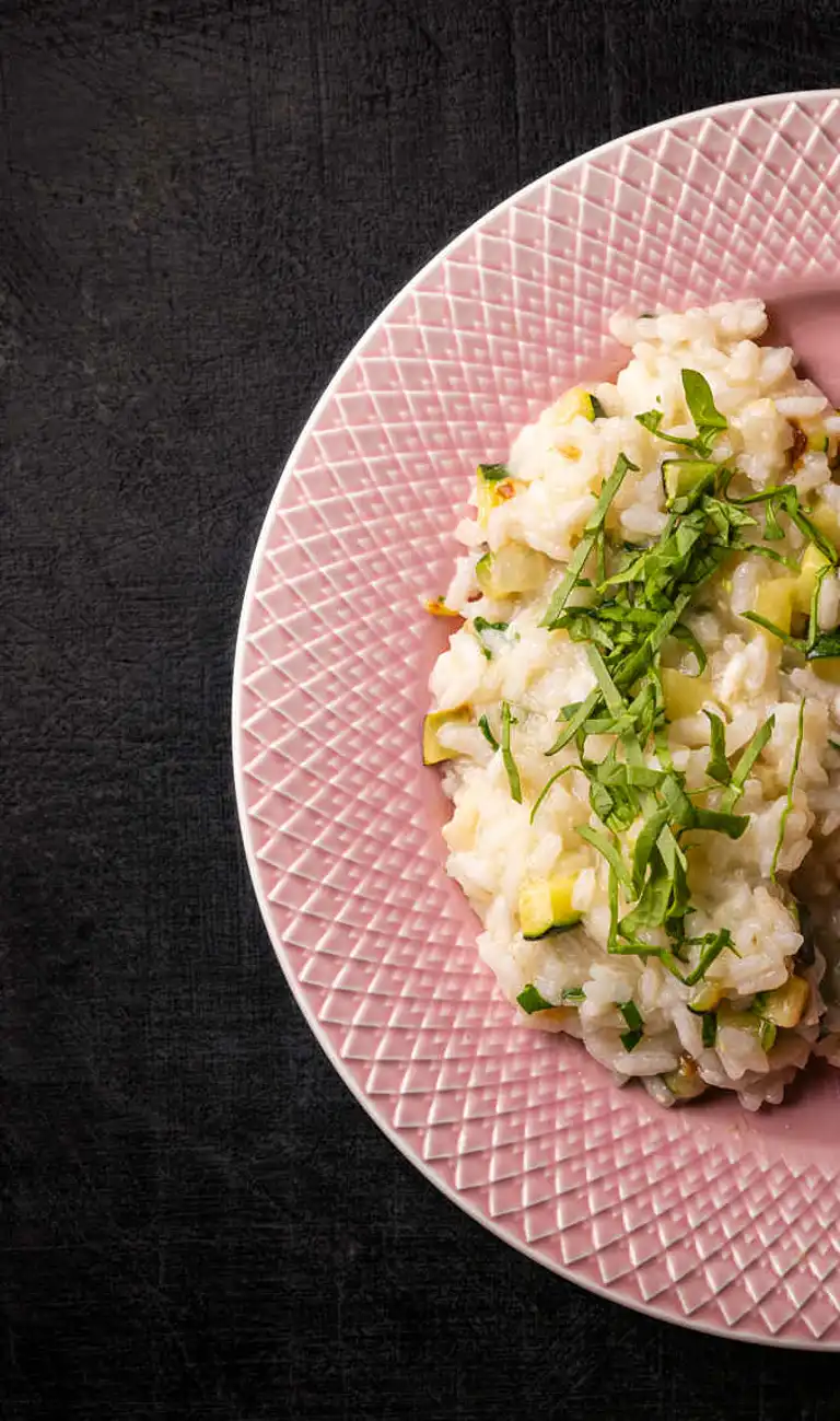 Oksekødboller med risotto